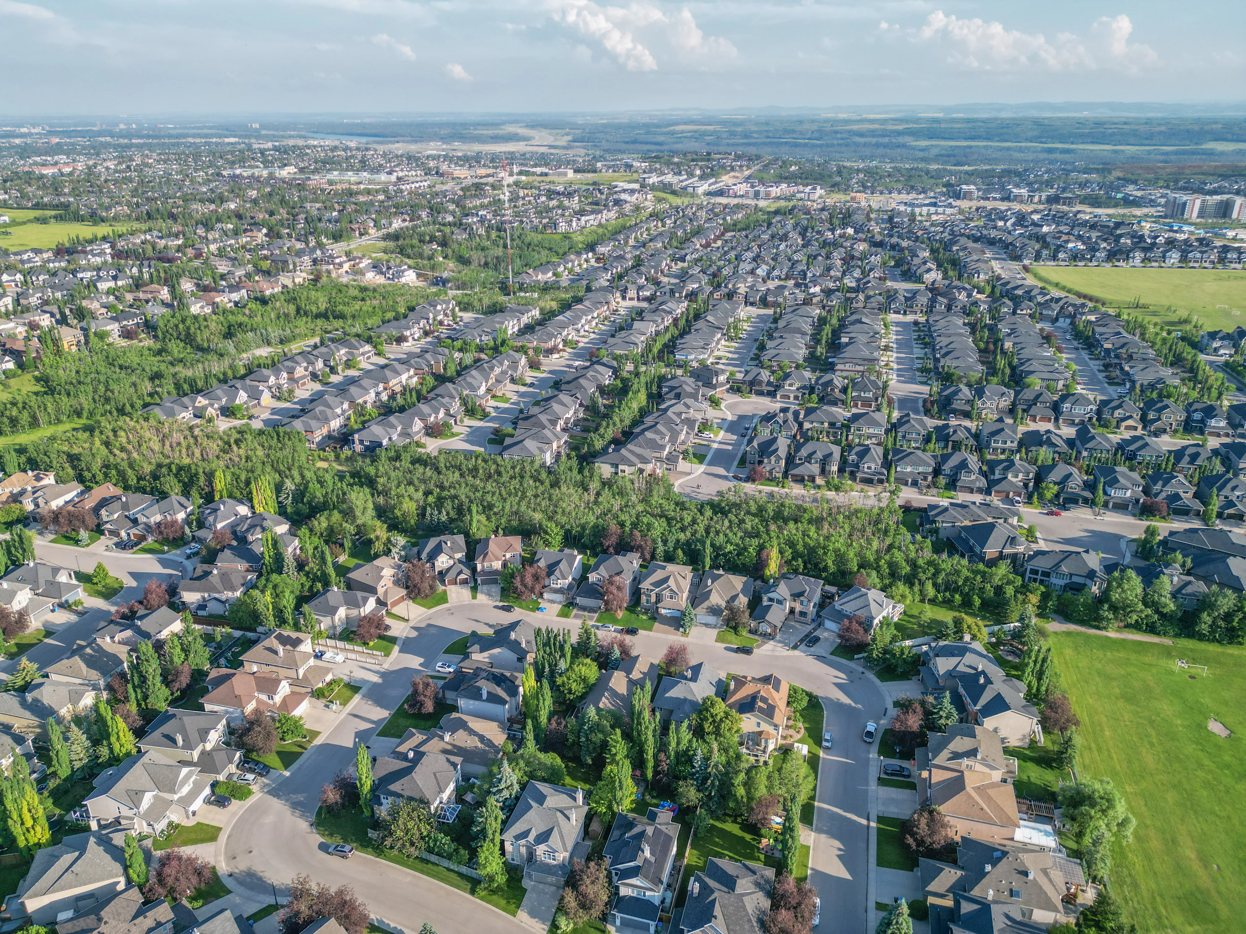 Townhomes and Condos in Aspen Woods