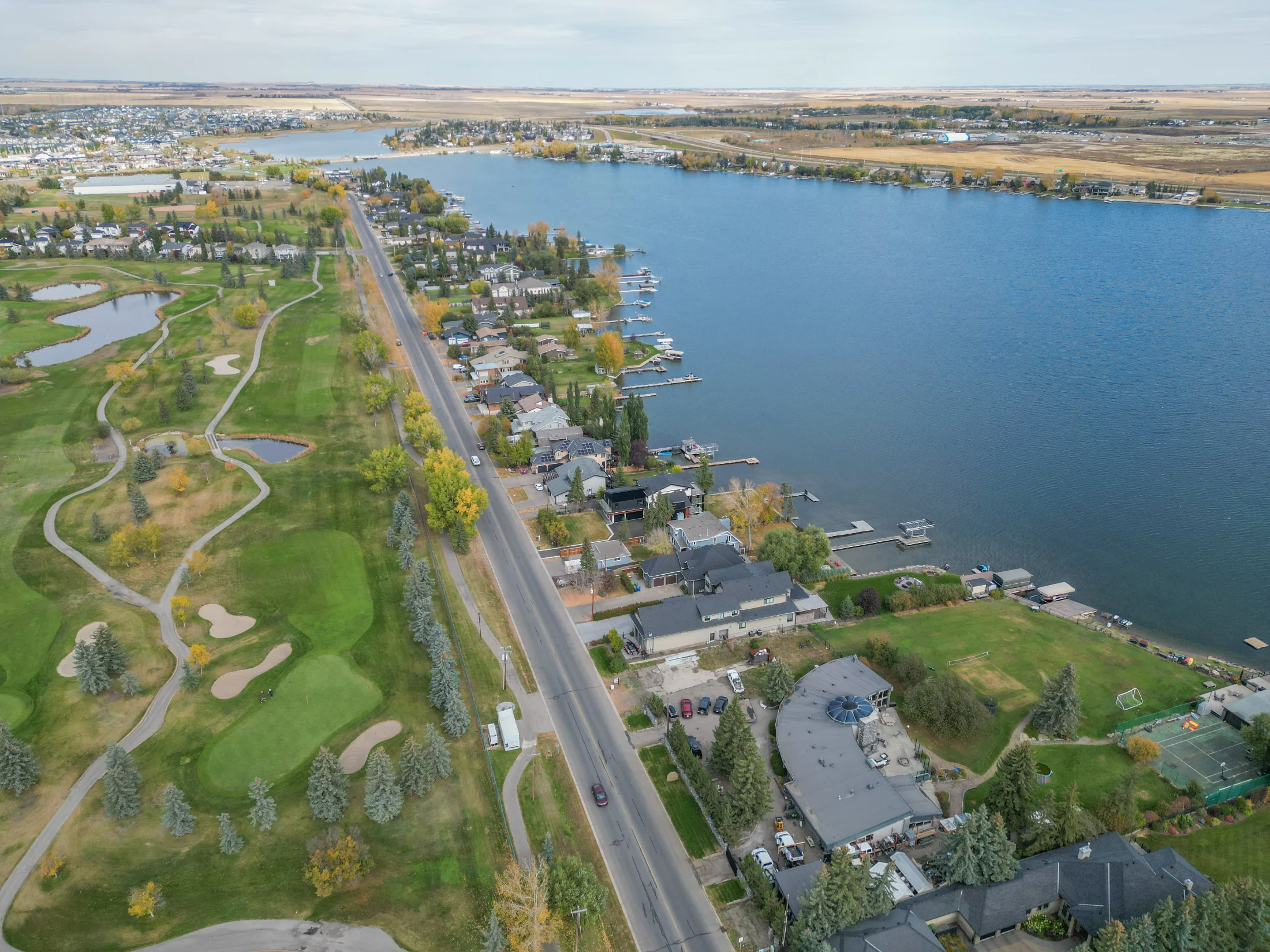 Chestermere Lake and Golf Course