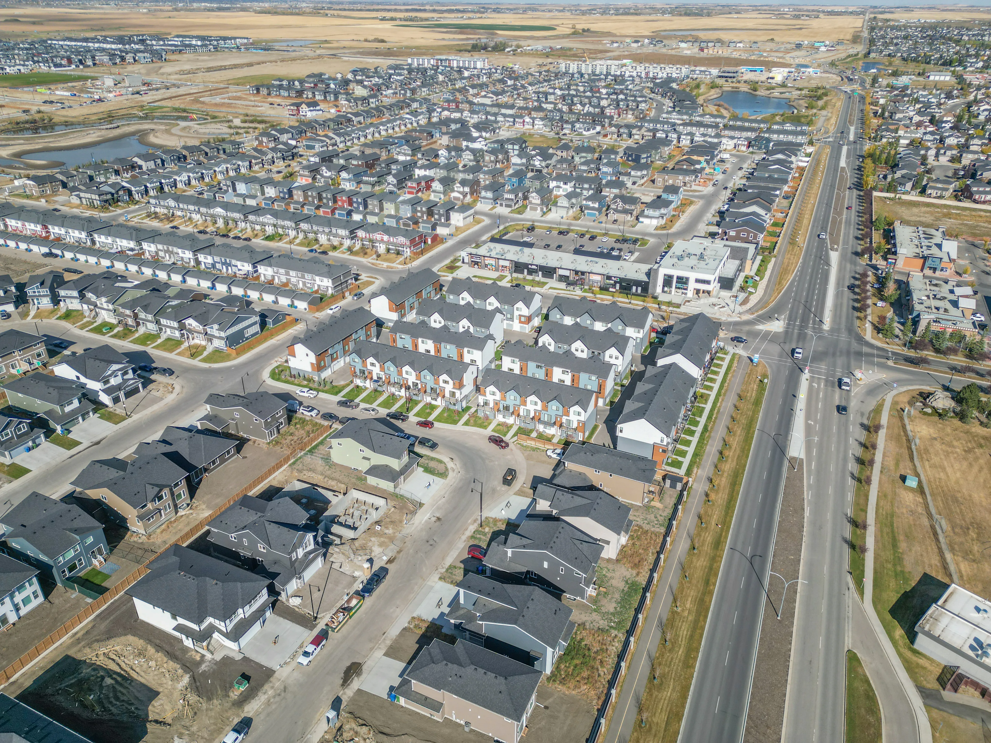 Homes in Dawson's Landing, Chestermere, Alberta