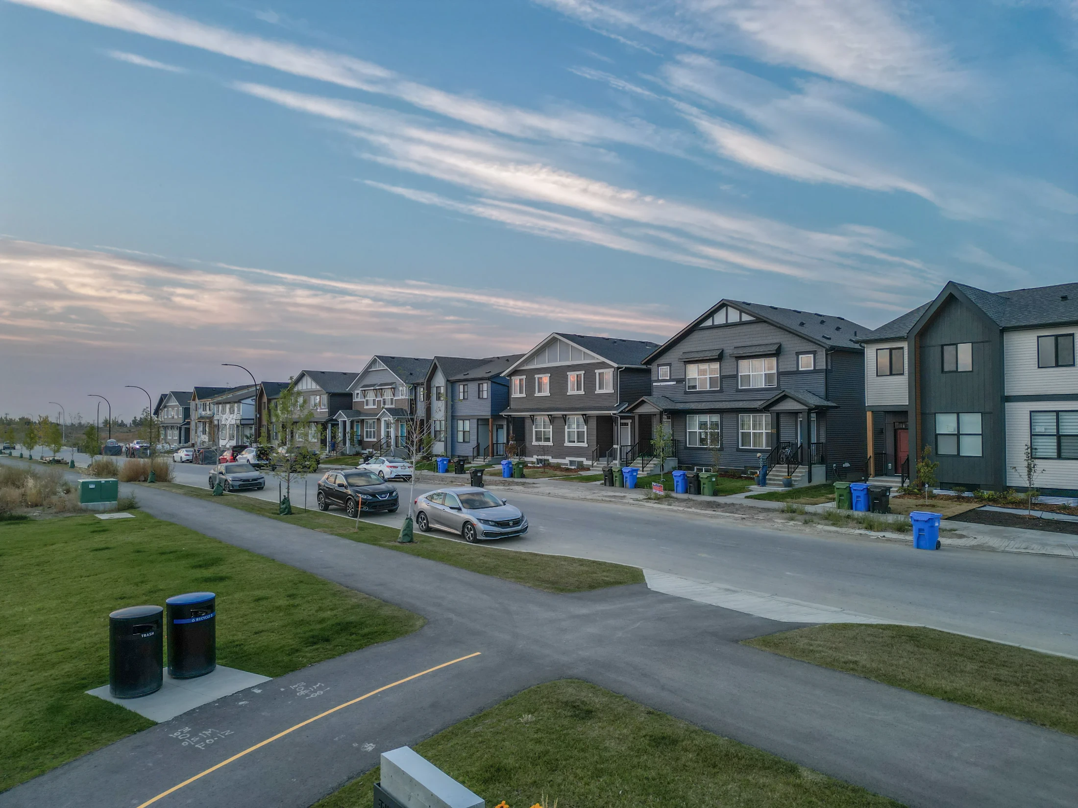 Laned homes for sale in Hotchkiss SE Calgary