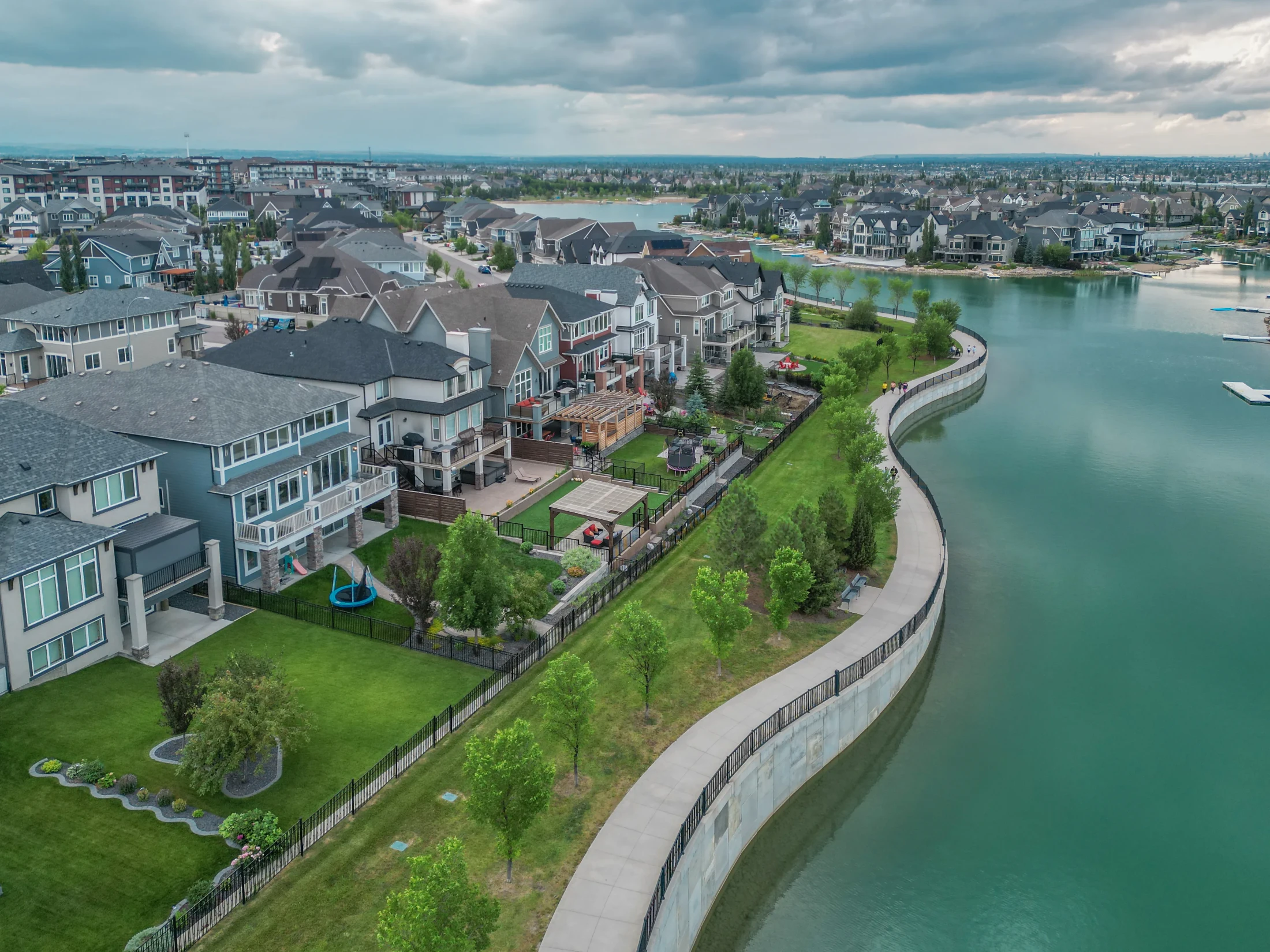 New build homes for sale in Mahogany SE Calgary
