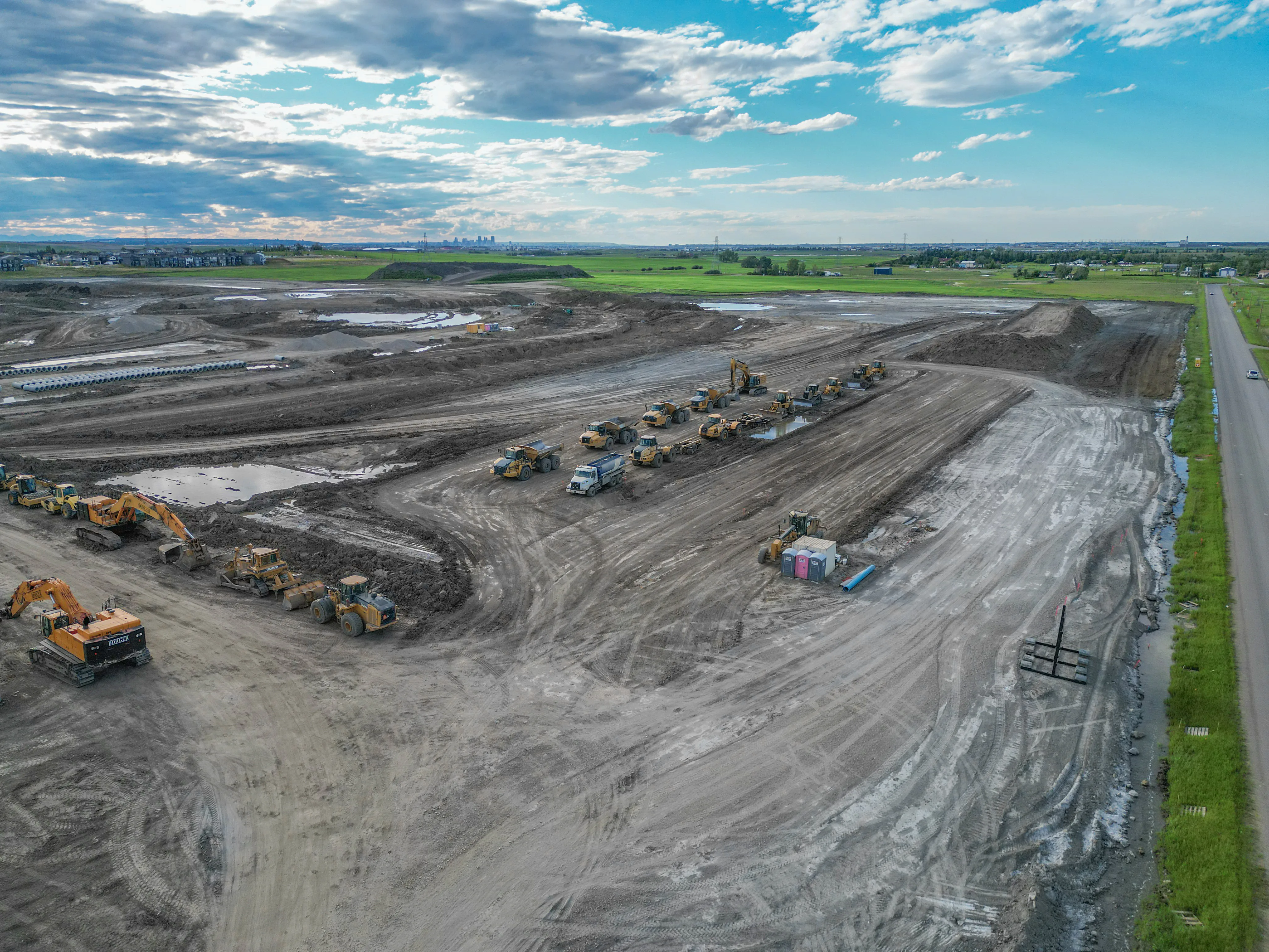 Commercial land for sale in Chestermere