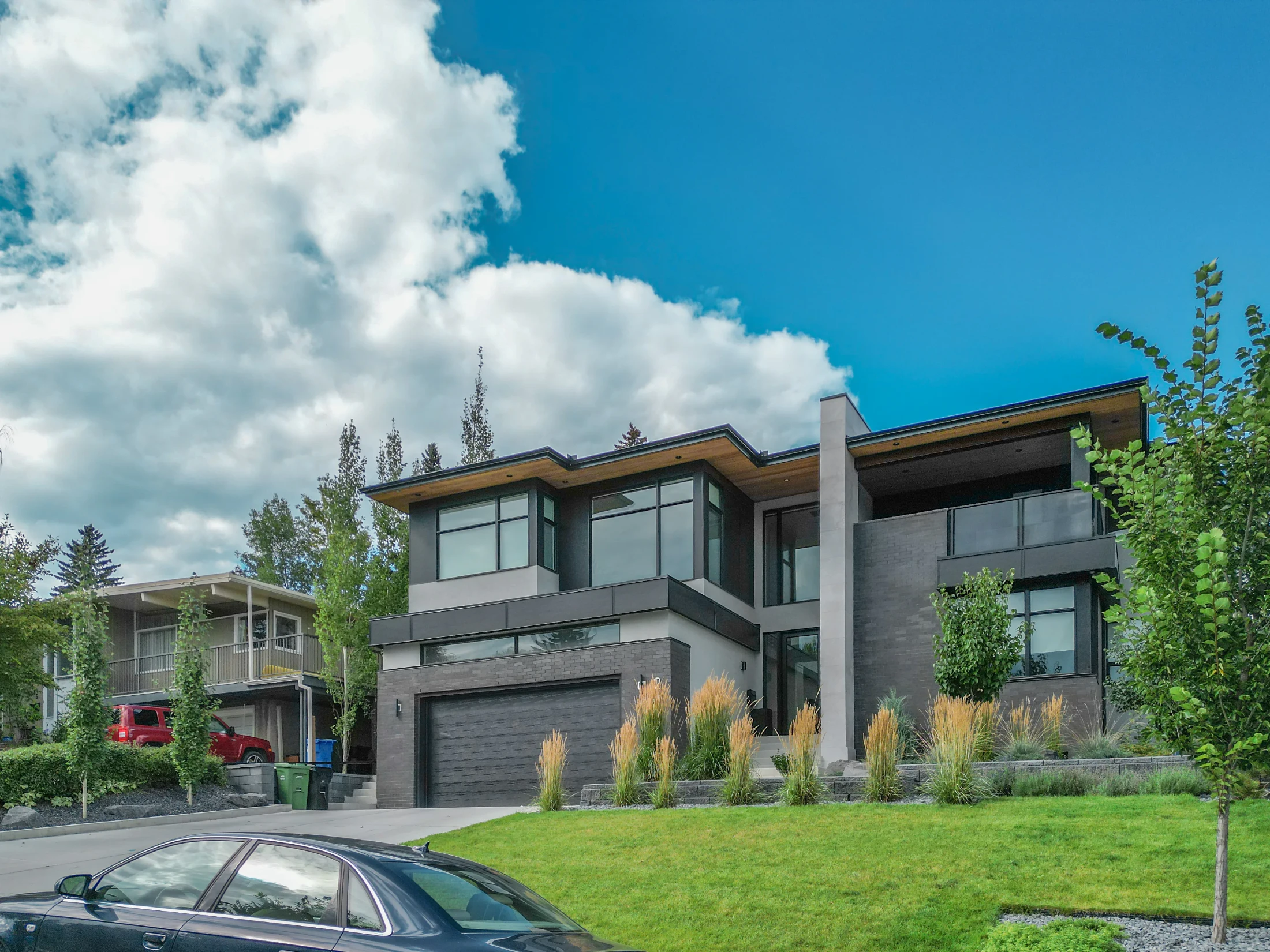 Modern front drive garage home in SW Calgary